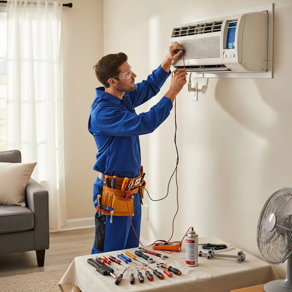 Soma Ariston Ariston klima gaz dolumu ve bakım – Enerji verimliliği artırıldı. - Teknik servis örneği
